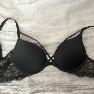 dark grey La Senza bra